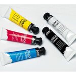2 boîtes de 5 tubes de peinture gouache + palette - 5 x 10 ml