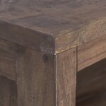 vidaXL Meuble TV 100x30x40 cm Bois de teck solide
