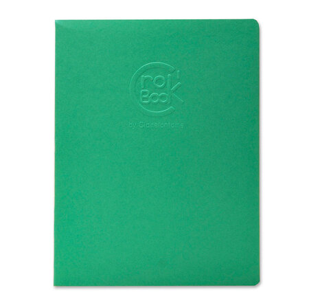 Crok'Book Carnet piqué 160g 17x22cm à la française assortie 20 F CLAIREFONTAINE