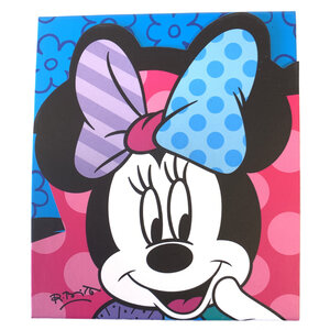 Bloc note minnie by romero britto