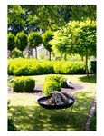 Brasero de jardin VILANY en acier avec ou sans couvercle - Sans couvercle
