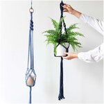 Pelote de corde en coton 25 m - Bleu