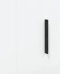 vidaXL Armoire murale blanc brillant 69 5x34x90 cm