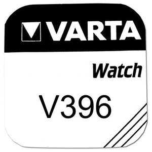Pile oxyde argent pour montres v396 (sr59) sr726sw varta