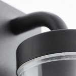 BRILLIANT Applique extérieure descendante Aosta - E27 - 1x25W - Noir dépoli