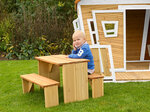AXI Cabane enfant LISA Brun Blanc