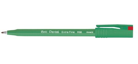 Stylo roller encre Ball R56 Pte Fine Rouge PENTEL