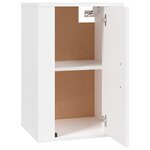 vidaXL Meuble TV mural Blanc 40x34 5x60 cm