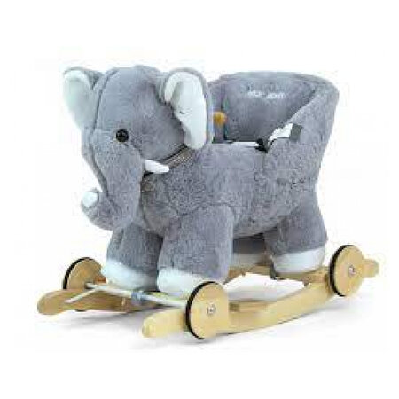 Jouet à Bascule - Éléphant Gris