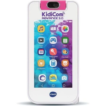 Vtech - kidicom advance 3.0 blanc et rose