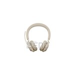 Jabra evolve2 65 casque pc sans fil - casque audio anti-bruit certifié microsoft teams avec batterie longue durée - adaptateur b