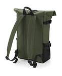 Sac à dos roll-top 22L - compartiment ordinateur - BG858 - vert olive militaire