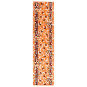 vidaXL Tapis BCF Terre cuite 100x500 cm