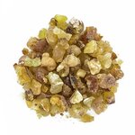 Mortier et pilon en grès blanc + Résine d'Oliban de Somalie