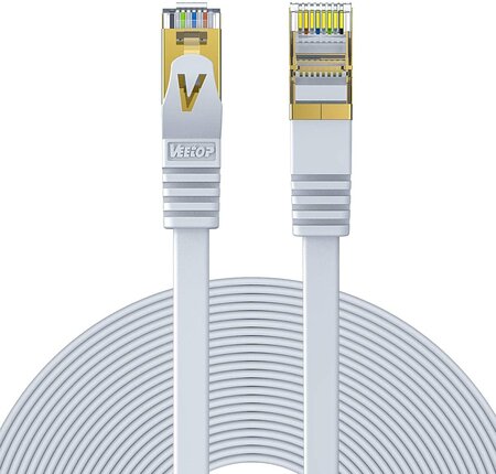 V7 v7cat7fstp-5m-wht câble de réseau blanc cat7 s/ftp (s-stp)
