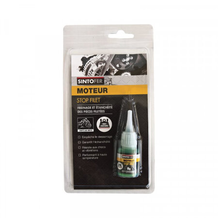 Tube stop filet pour moteur auto et moto sinto