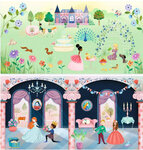 Histoires de stickers la vie au chateau