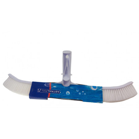 Brosse courbe  45 cm clip -couleur blanc