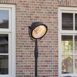 Sunred Chauffage sur pied Indus 2100 W Halogène Noir