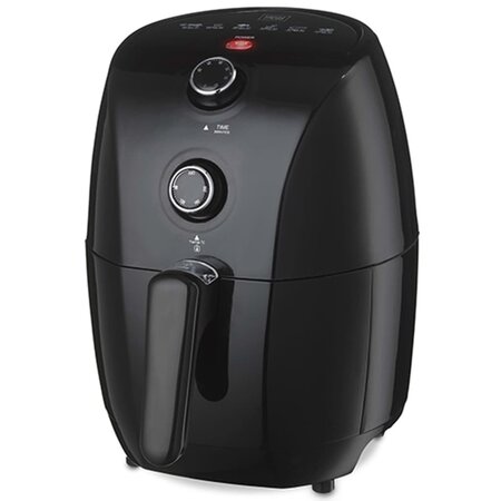 Trebs friteuse à air chaud 900 w 1 5 l noir 99354