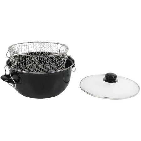 Crealys Friteuse - 505629 - Ø26Cm Emaille Induction