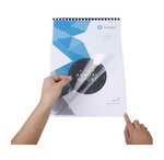 Boite 50 Reliures Spirales Plastique 45mm - Exacompta