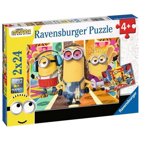 Puzzles 2x24 p - les minions en action / minions 2