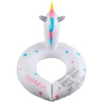 Bouée gonflable enfant dès 3ans et + pour piscine & plage  flotteur ø49cm - licorne magique ø49 cm