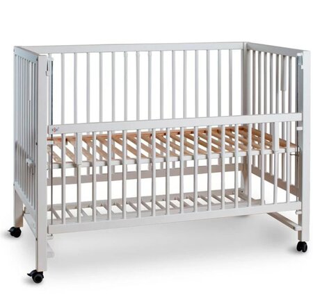 Lit d'appoint XXL HAJO hêtre Blanc120x60 cm