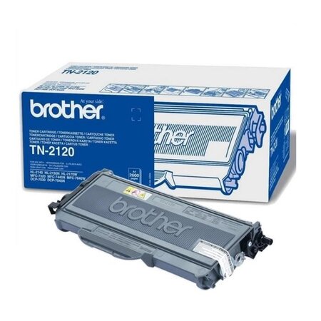Brother tn-2120 toner laser noir (2600 pages)