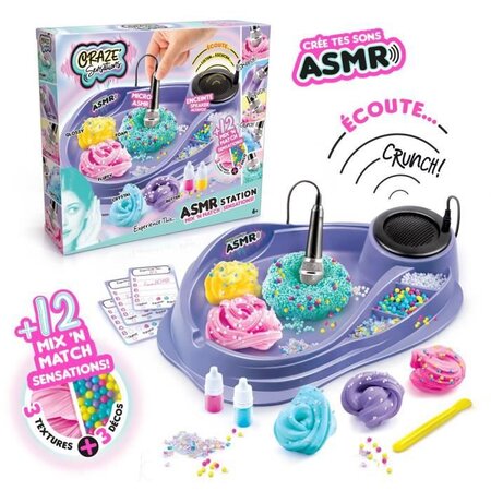 CRAZE Sensations ASMR Station - Écoute et crée de nouvelles expériences sensorielles