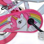 Dino bikes vélo pour enfants unicorn rose 14