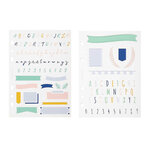 Pochoir Bullet Journal Agenda Alphabet - Draeger paris
