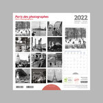 Calendrier 2022 30x30 cm Paris des photographes