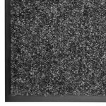 vidaXL Paillasson lavable Anthracite 90x150 cm