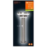 LEDVANCE Borne extérieure Endura Solar double circle 40 cm 6 W = 600lm Acier