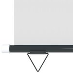 vidaXL Auvent latéral de balcon 160x250 cm Crème