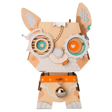 Robotime Kit de construction de pot de fleurs Puppy