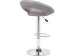 Lot de 2 tabourets de bar "Bellini" - Gris