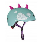 Casque velo et trottinette dragon 3D taille M