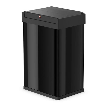 Hailo poubelle big-box swing taille l 35 l noir 0840-141