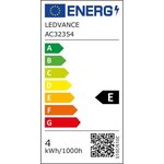 Osram ampoule led sphérique verre dépoli 4w=40 e27 chaud