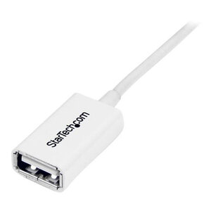 Startech.com câble rallonge usb 3m - câble usb 2.0 a-a mâle / femelle - blanc