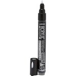 Marqueur acrylique pointe ronde 0 7mm noir précieux pébéo