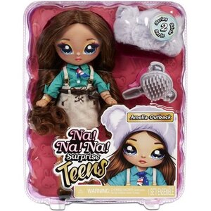 Na! Na! Na! Surprise - poupée mannequin teens 28cm en tissu - amelia outback - theme koala