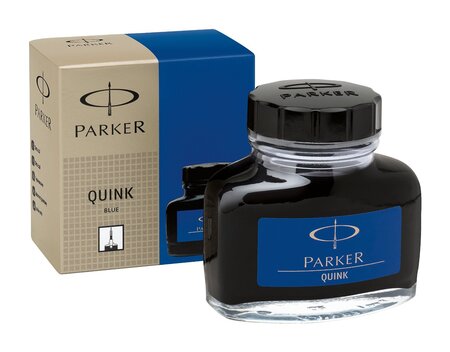 Flacon d'encre QUINK, contenu: 57 ml, bleu PARKER