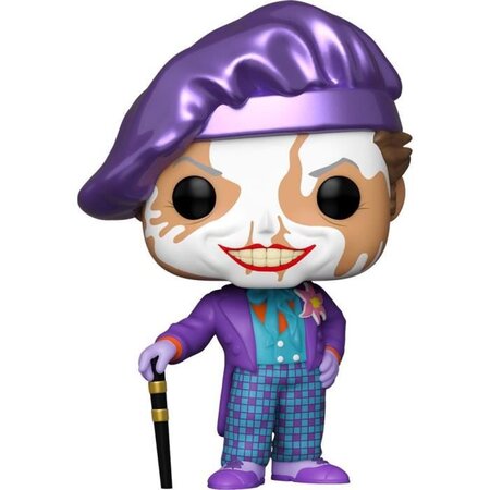 Figurine Funko Pop! Heroes:Batman 1989-Joker w/Hat w/Chase