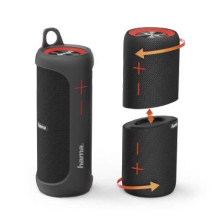 Hama  enceinte bluetooth mobile soundcup-d  noire