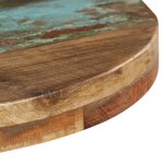 vidaXL Table de bistro Ronde Ø50x75 cm Bois de récupération massif