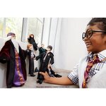Harry potter - poupée professeur dumbledore avec tenue de poudlard et baguette- poupée figurine - 6 ans et +